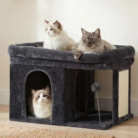Heybly Cat Tree, 14" Cat… — Photo 1