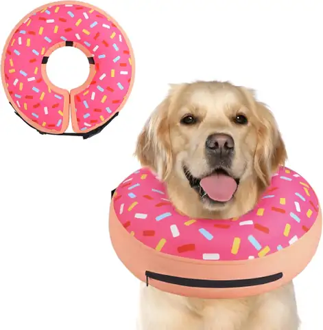 Supet Inflatable Dog Cone Collar… — Photo 1