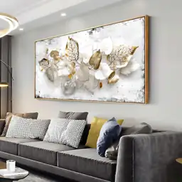 Leaf Botanical Wall Art Modern… — Photo 1
