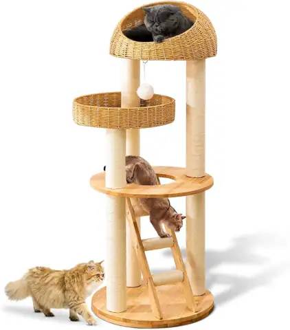 SHODMI Modern Cat Tree Tower… — Photo 1