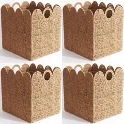 Wicker Storage Cubes, 12x12, Heavy-Duty… — Photo 1