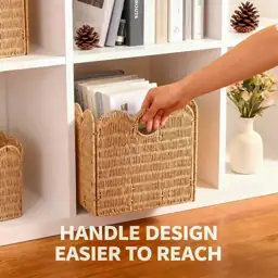 Wicker Storage Cubes, 12x12, Heavy-Duty… — Photo 2