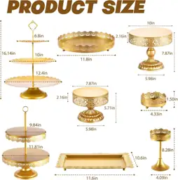 Cake Stand Set - 8… — Photo 2