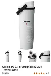 Owala 30oz gold bottle — Photo 1