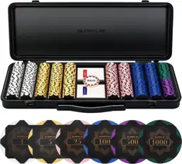 SLOWPLAY Nash 500PCS Poker Chip… — Photo 1