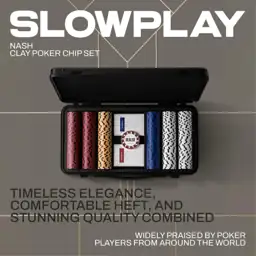 SLOWPLAY Nash 500PCS Poker Chip… — Photo 2