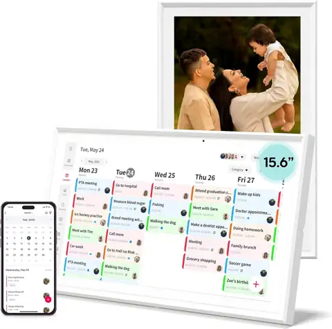 15.6" Smart Digital Calendar, No… — Photo 1