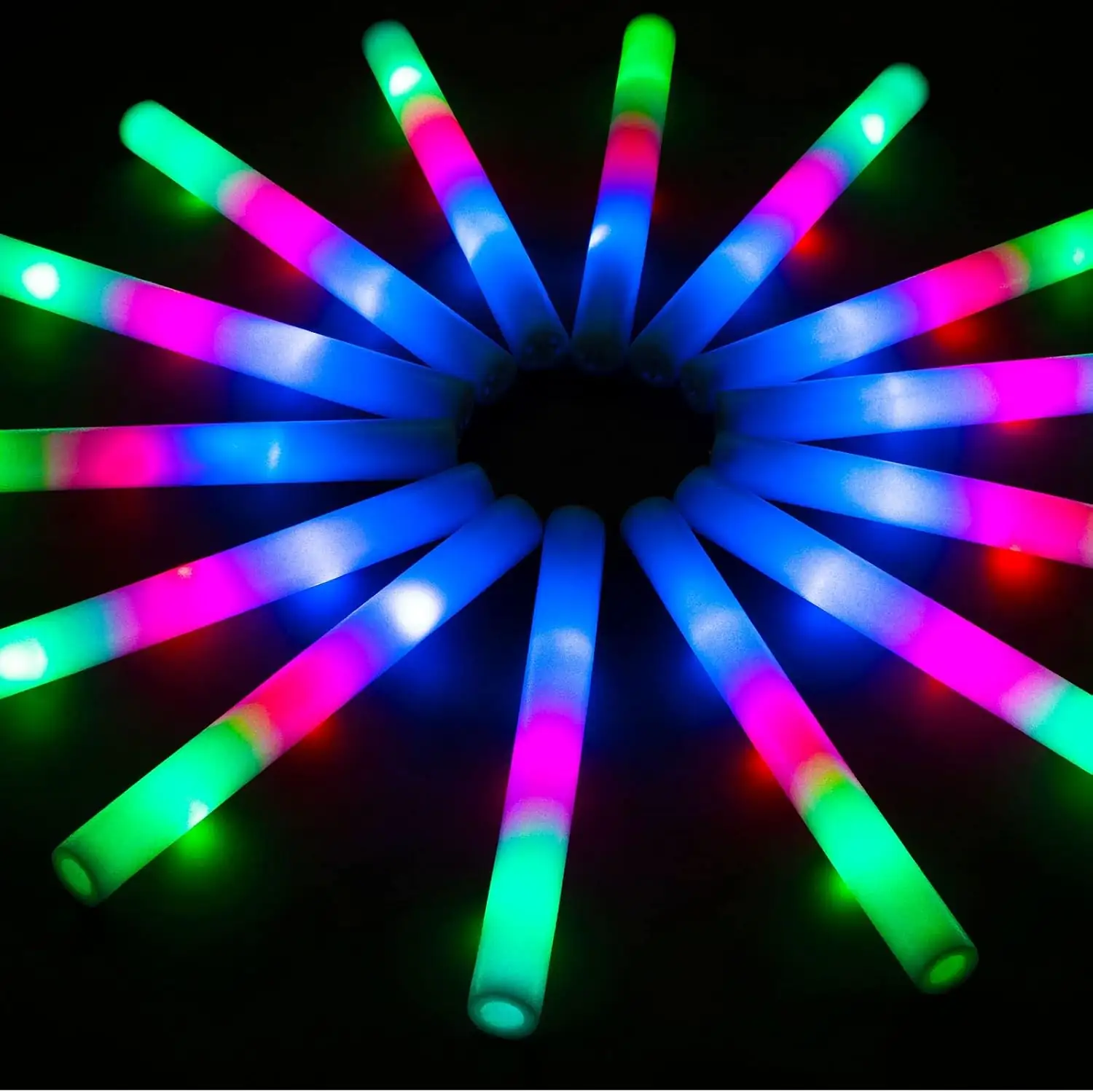 SHQDD 105PCS LED Foam Glow… — Photo 1