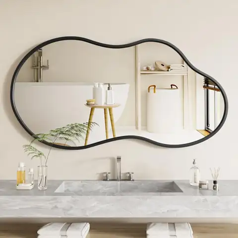 20"x 36" Irregular Wall Mirror,… — Photo 1