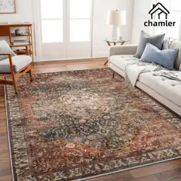 chamler 8x10 Area Rug Washable… — Photo 2