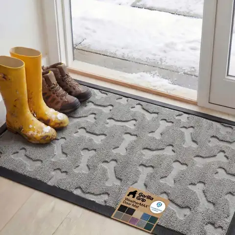 GORILLA GRIP WeatherMAX Door Mat,… — Photo 1