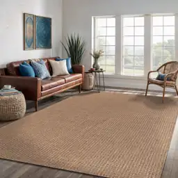 8x10 Natural Jute Rug -… — Photo 1