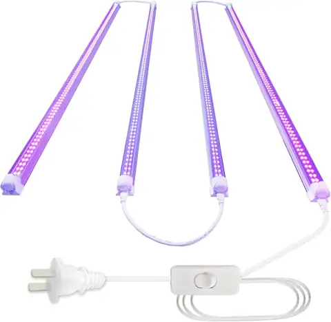 4PACK Linkable 4ft Black Light… — Photo 1