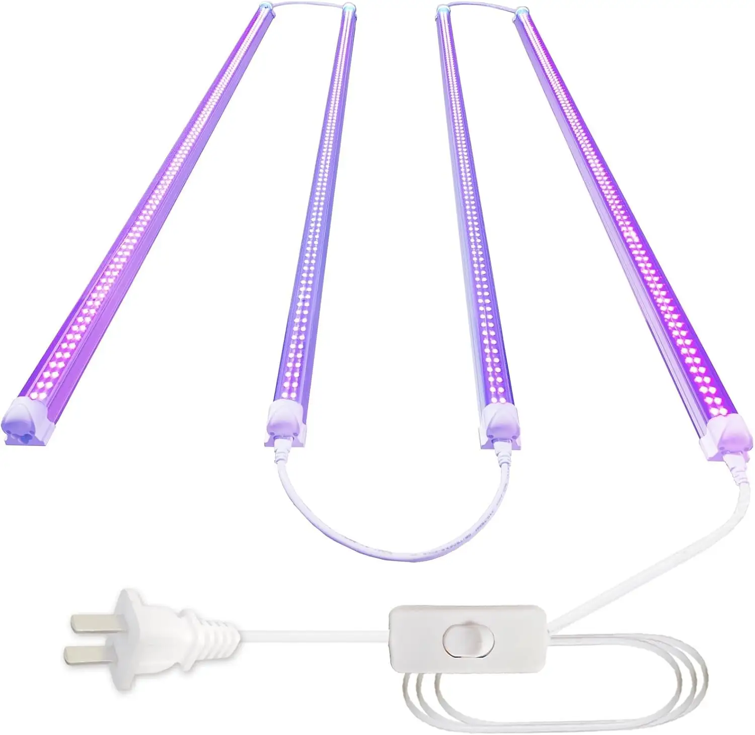 4PACK Linkable 4ft Black Light… — Photo 1