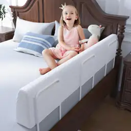 FigTime Toddler Bed Bumper, Foam… — Photo 1