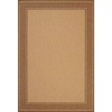 Hampton Bay Brown/Beige Texture Border… — Photo 1