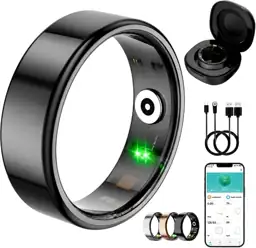 Smart Ring(Black,8) — Photo 1