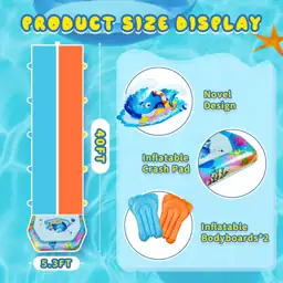 40FT Double Slip Water Slide… — Photo 2