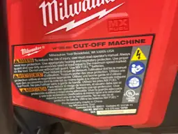 MX FUEL 14 in. Cut-Off… — Photo 4