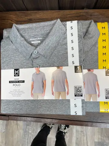 Men's Members Mark Soft Polo — Photo 1