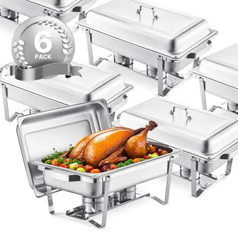Chafing Dish Buffet Set, 8… — Photo 1
