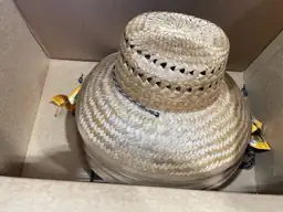 Sun Protection Wide-Brim Straw Hat… — Photo 4