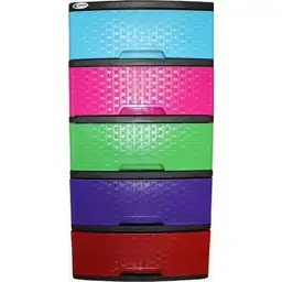 5 Drawer Chest Multicolor — Photo 1