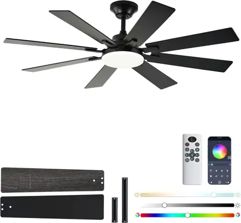 Ceiling Fan With Light &… — Photo 1