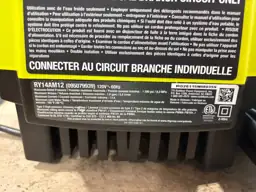RYOBI 1200 PSI 1.8 GPM… — Photo 5