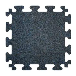 Rubber Gym Tiles with Blue… — Photo 1