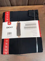 DKNY Linen Blend Dress — Photo 2