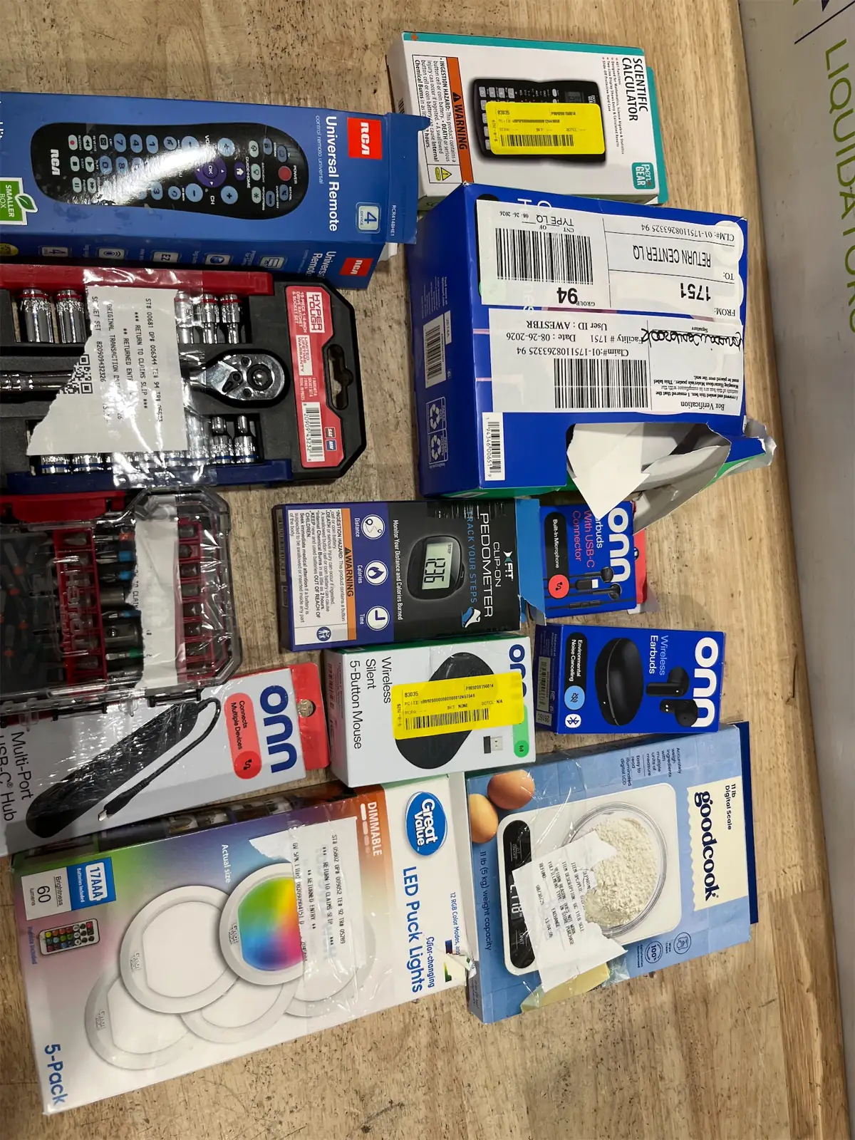 Walmart lot box misc — Photo 1