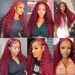 CnumGunm Burgundy Human Hair Bundles… — Photo 2