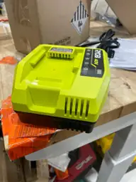 RYOBI 40-Volt Lithium-Ion Fast Charger — Photo 3