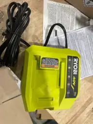 RYOBI 40-Volt Lithium-Ion Fast Charger — Photo 4