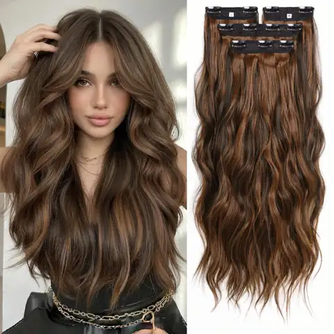 26 Inch Long Wavy Clip… — Photo 1