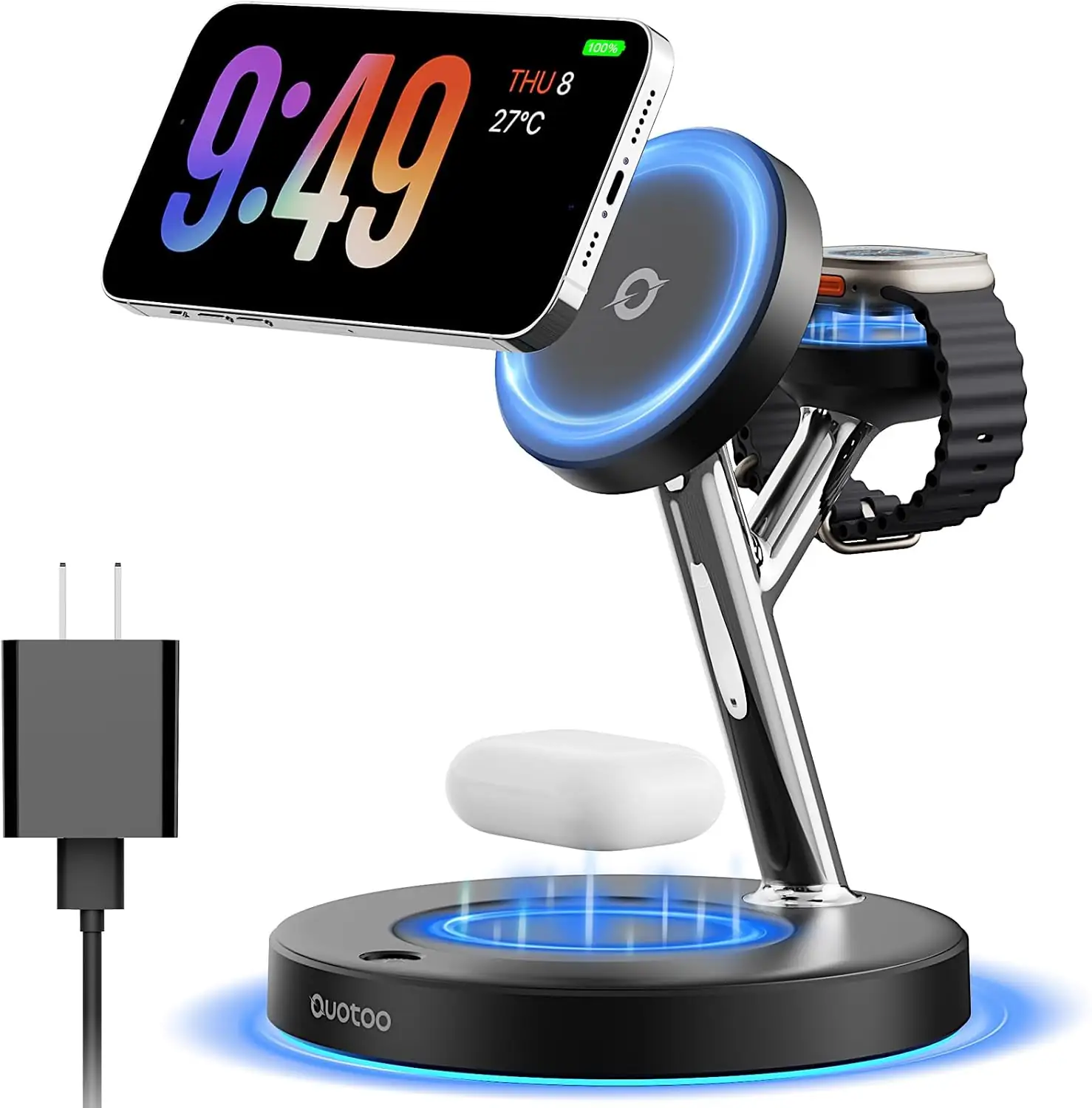 3 in 1 Mag-Safe Wireless… — Photo 1