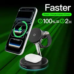 3 in 1 Mag-Safe Wireless… — Photo 2