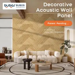 BUBOS 6-Pack Acoustic Panels, Wood… — Photo 2
