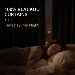 Linen Total Blackout Curtains for… — Photo 2