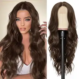 NAYOO Dark Brown Wig for… — Photo 1