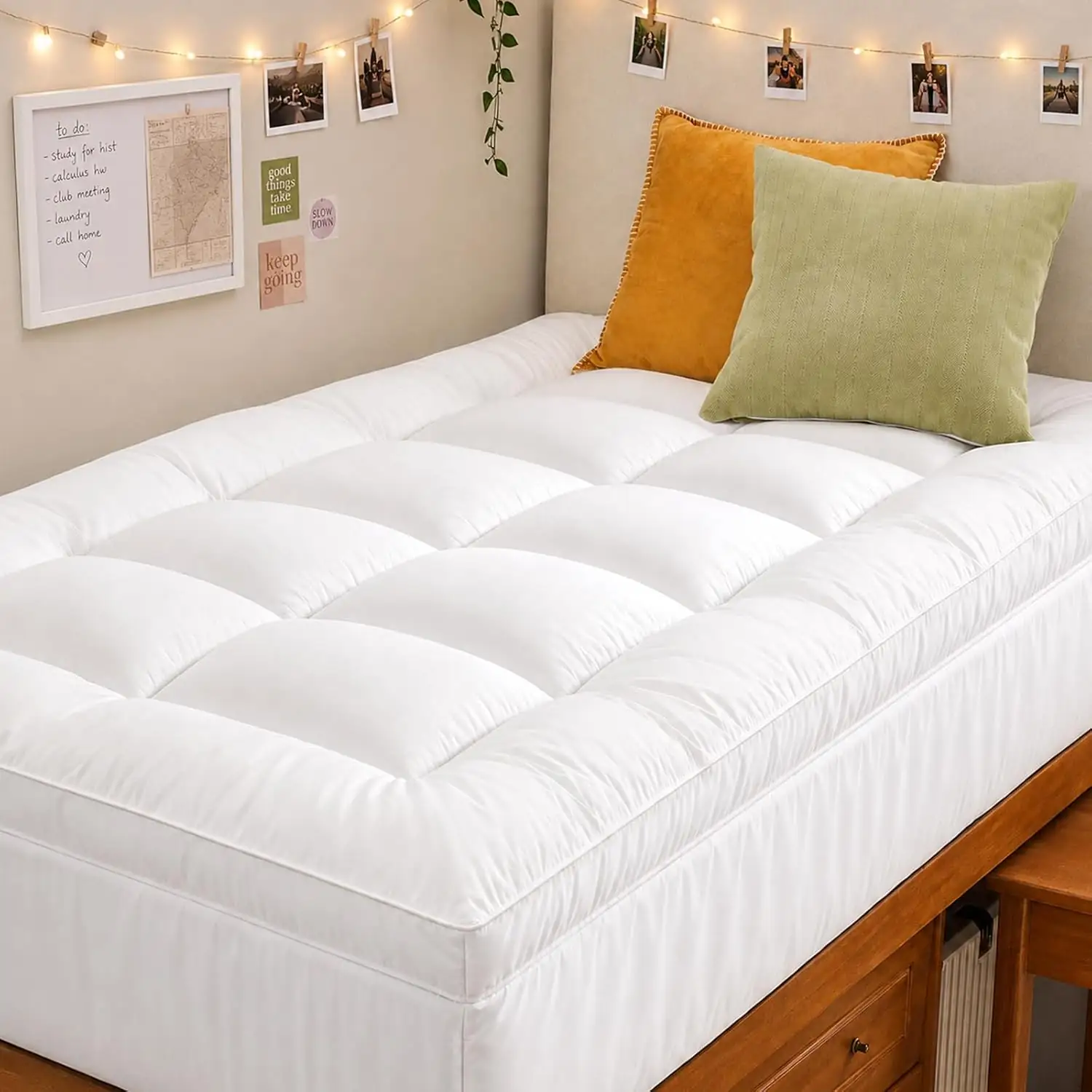 YUGYVOB Twin XL Mattress Topper… — Photo 1