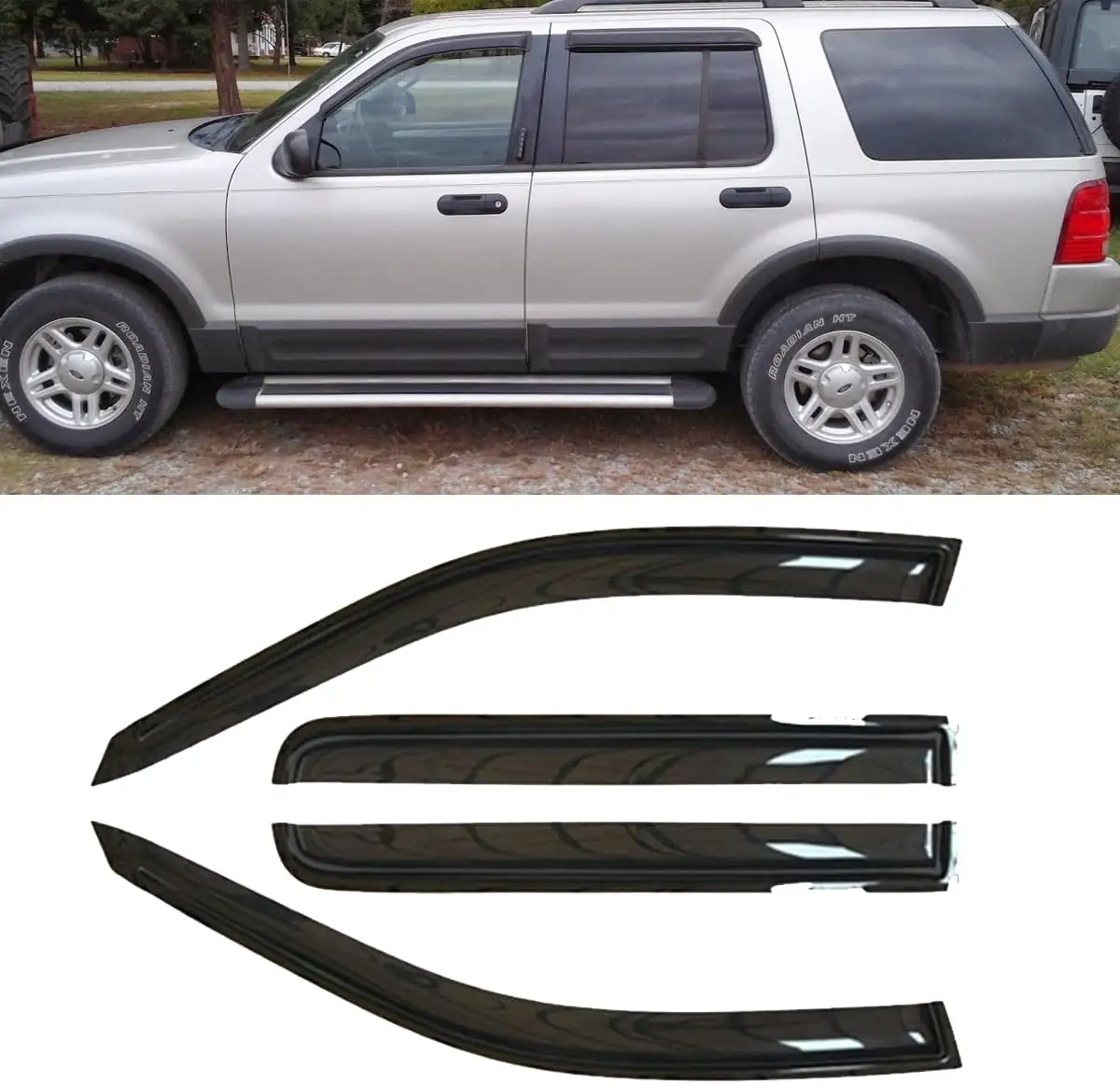 Window Visors for 2002-2010 Ford… — Photo 1