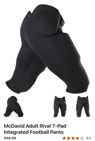 Mcdavid football pants — Photo 1
