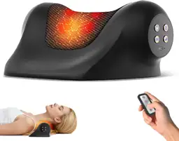 Neck Massager with Heat, Red… — Photo 1
