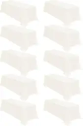 fani 10 Packs Ivory Tablecloth… — Photo 1