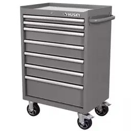 Standard-Duty 27 in. 7-Drawer Gray… — Photo 1