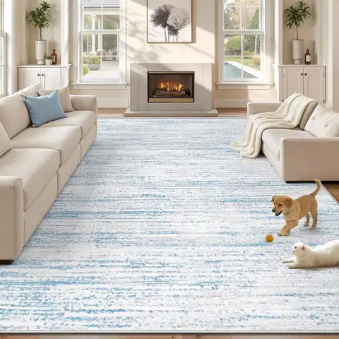 Area Rug 8x10, Washable, Non-Slip,… — Photo 1