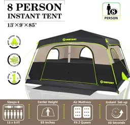 Instant Tent, 6 Person Blackout… — Photo 2