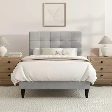 Mainstays Hillside Twin Platform Bed… — Photo 1